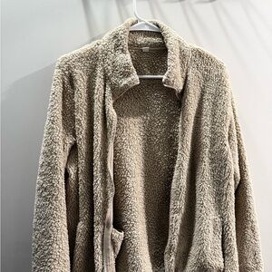 Uniqlo Tan Sherpa Fleece Jacket